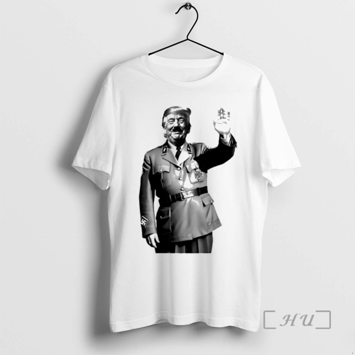 Officials Trump X Adolf Hitler Anti Fascism Maga Resist Political 2026 Premium T Shirts Sweater Hoodie