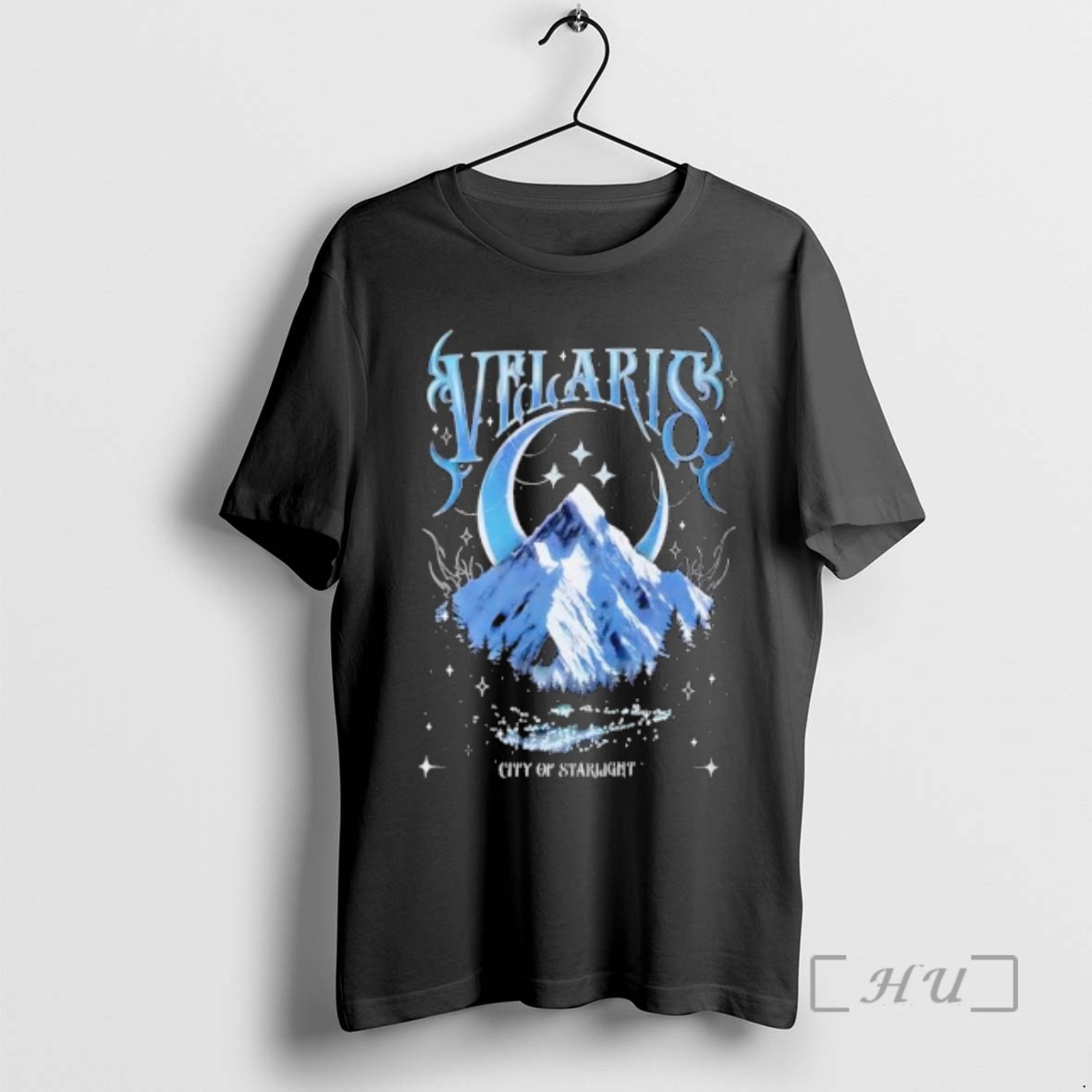 Officials Velaris City Of Starlight Mountain Moon Stars Fantasy Premium T Shirts Sweater Hoodie