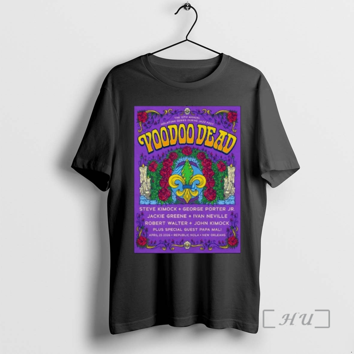 Officials Voodoo Dead April 25 2026 New Orleans La Premium T Shirts Sweater Hoodie
