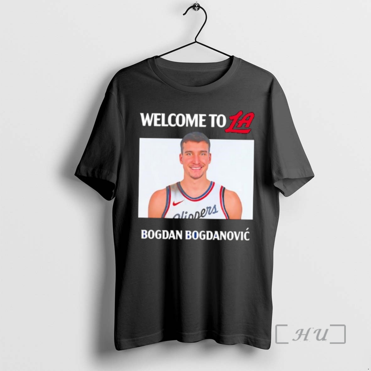 Officials Welcome To La Clippers Bogdan Bogdanovic Premium T Shirts Sweater Hoodie
