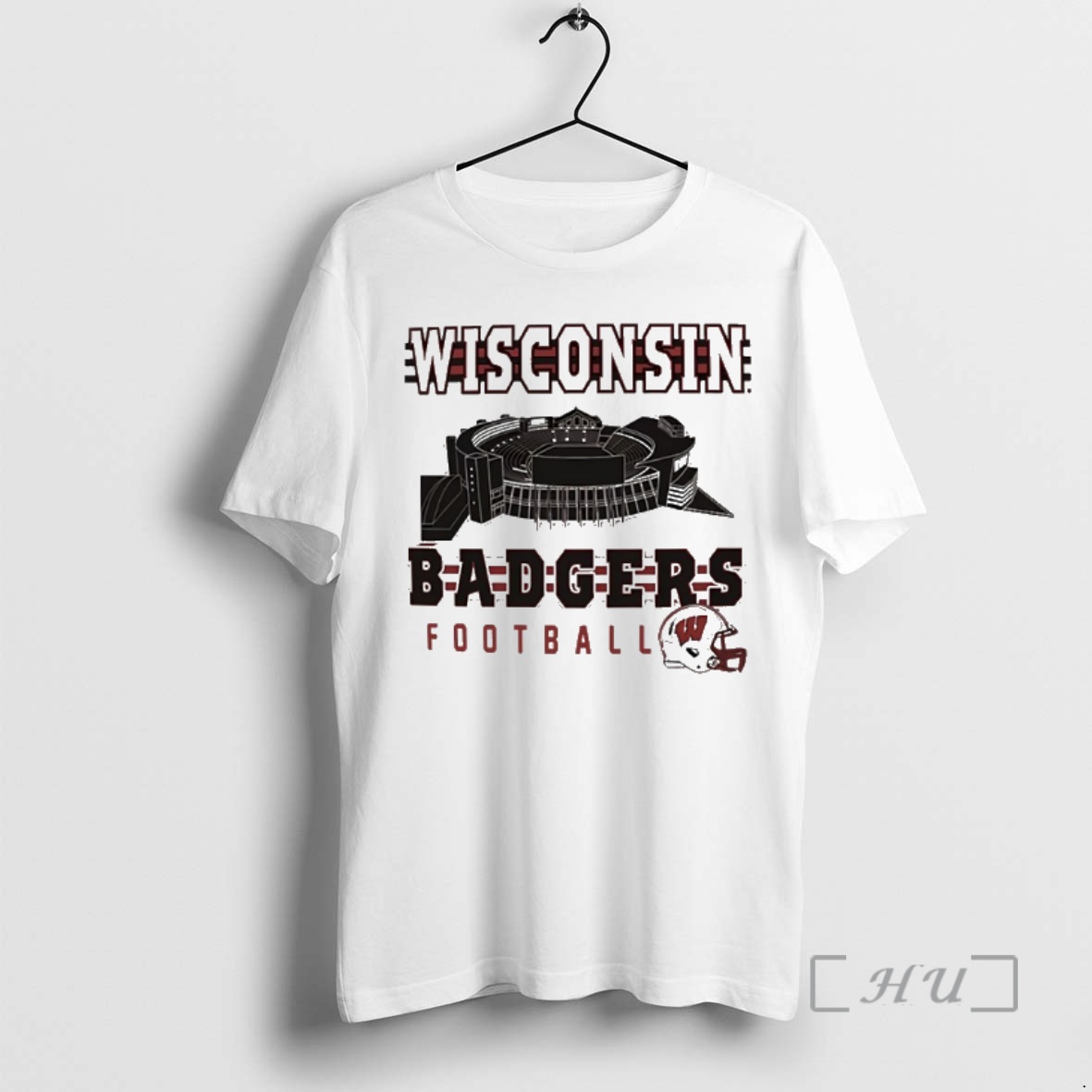 Officials Wisconsin Badgers Camp Randall Stadium Helmet Premium T Shirts Sweater Hoodie