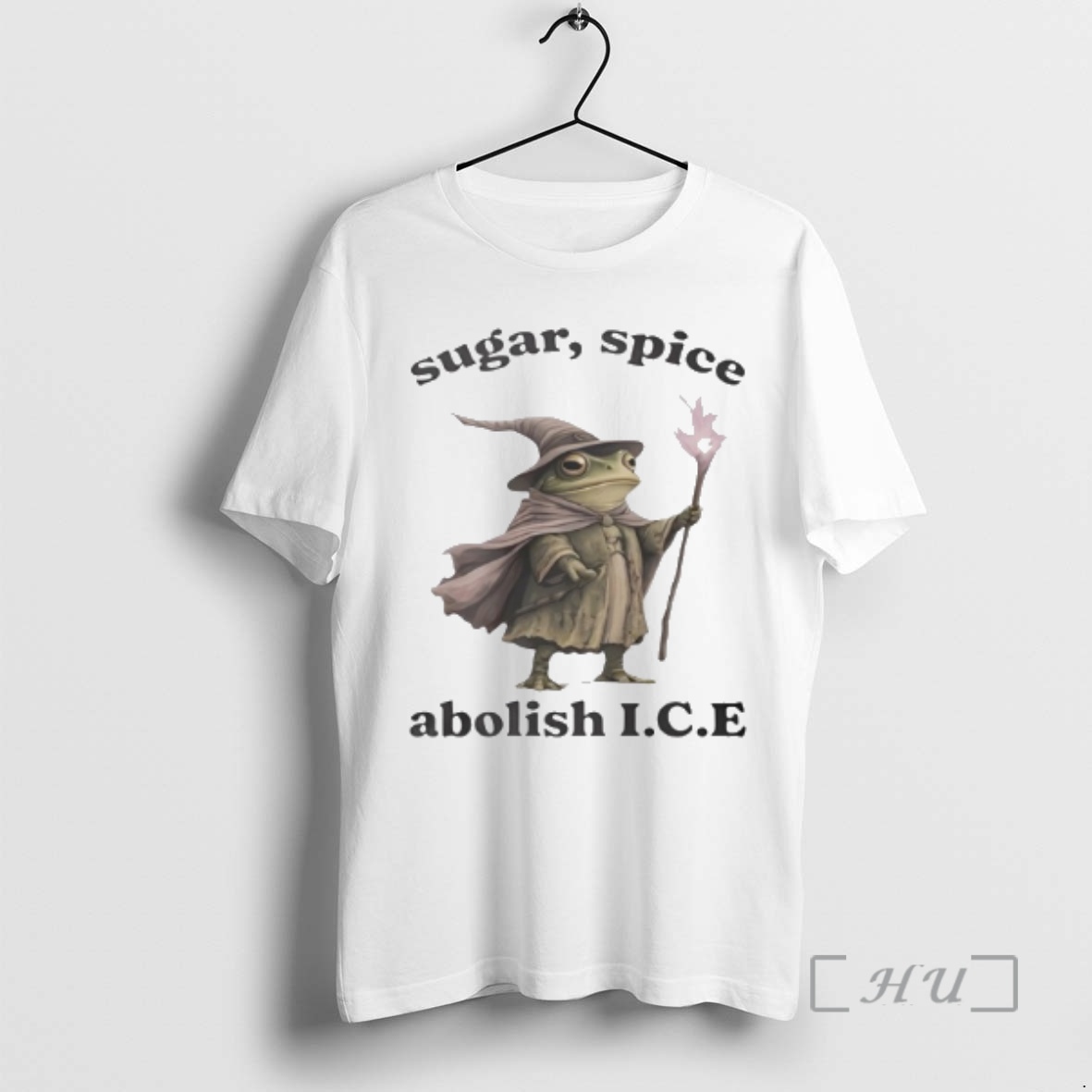 Officials Wizard Frog Sugar Spice Abolish Ice 2026 Funny Premium T Shirts Sweater Hoodie