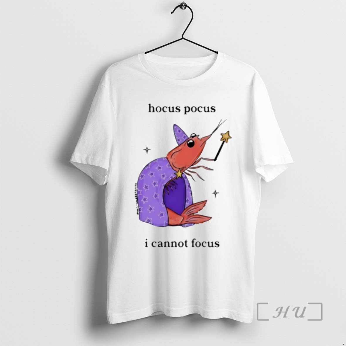 Officials Wizard Shrimp Hocus Pocus I Cannot Focus Premium T Shirts Sweater Hoodie