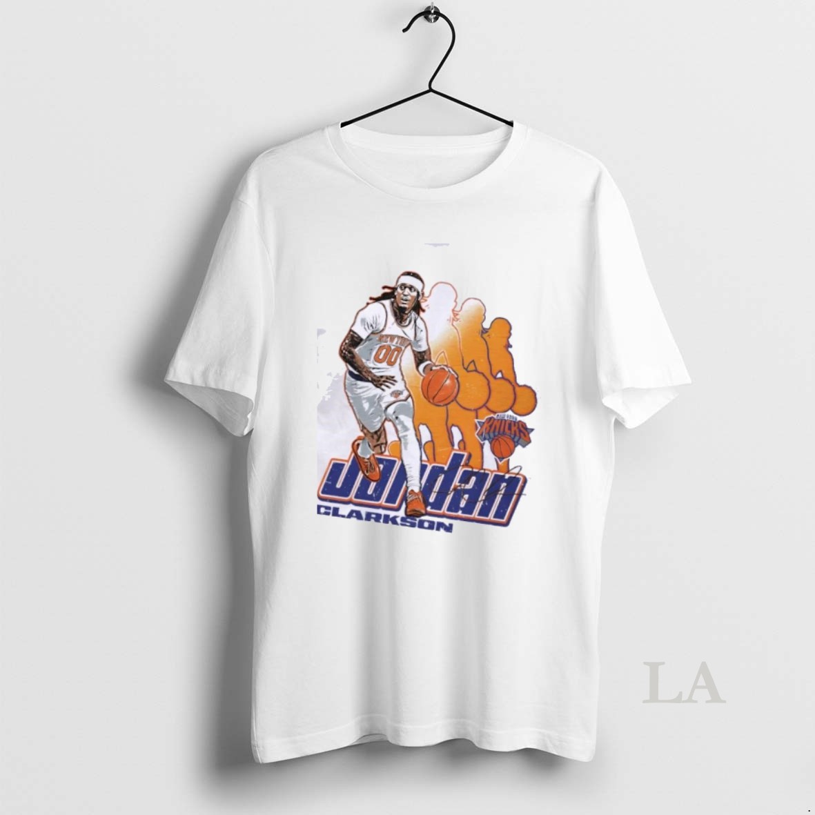 Original Jordan Clarkson New York Knicks Retro Signature Shirt
