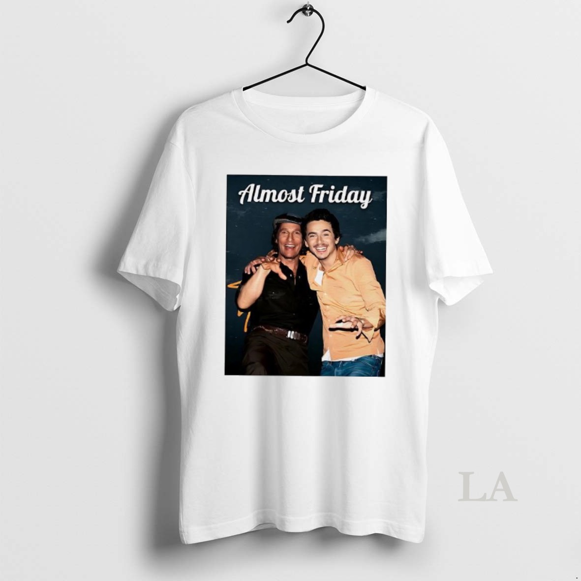 Original Timothee Chalamet And Matthew Mcconaughey Almost Friday Shirt