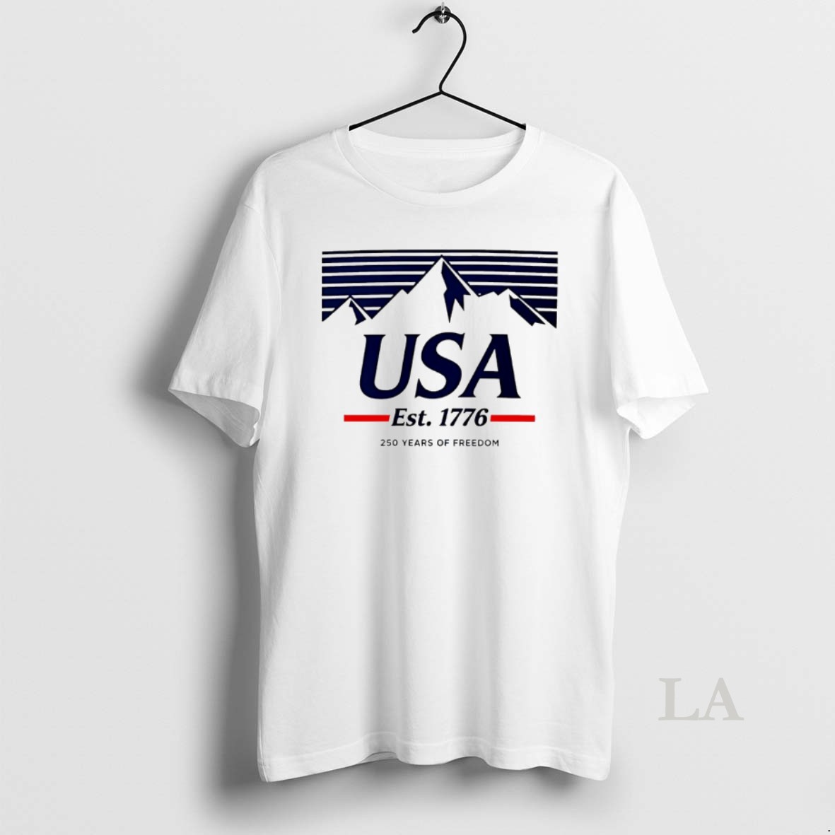 Original Usa Mountains 250 Years Of Freedom Shirt