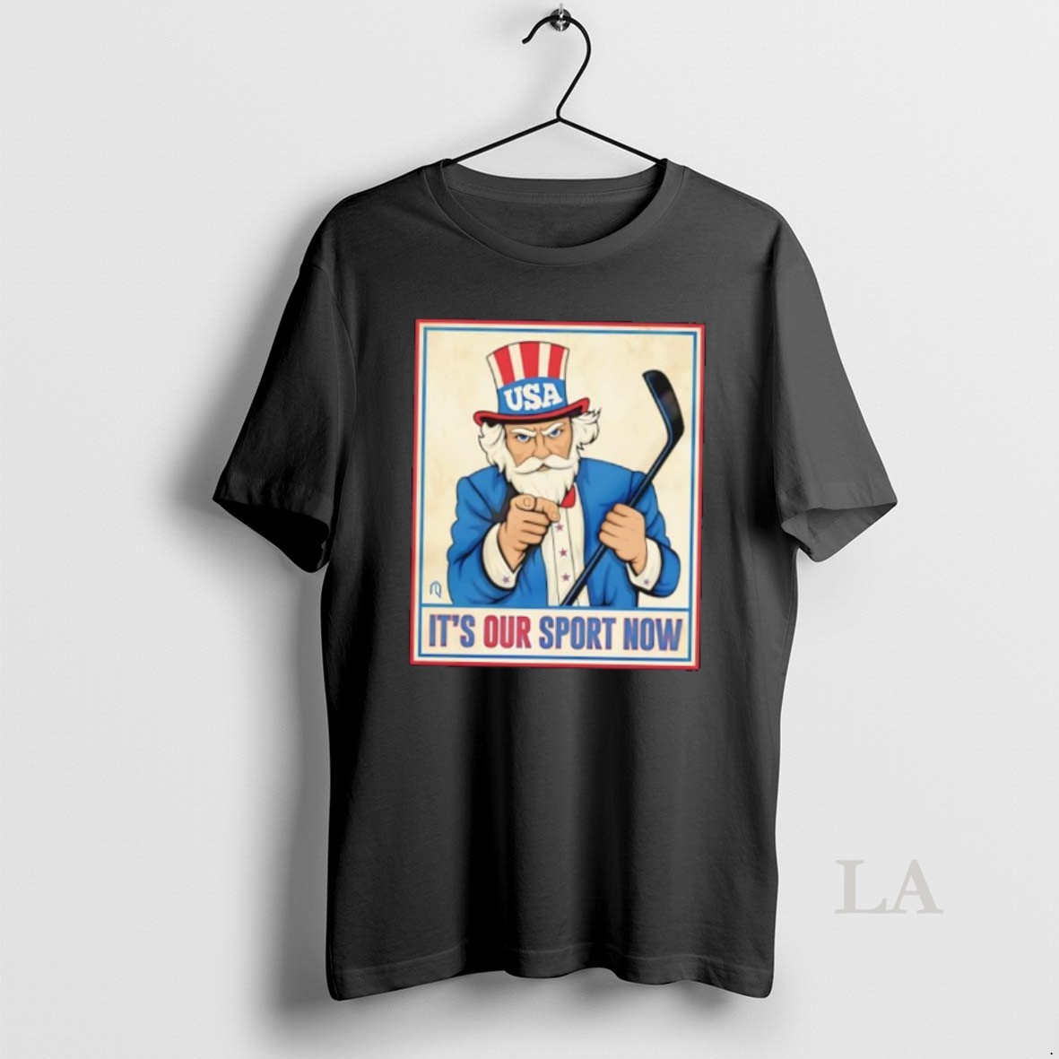 Original Uncle Sam Usa Its Our Sport Now Hockey Shirt