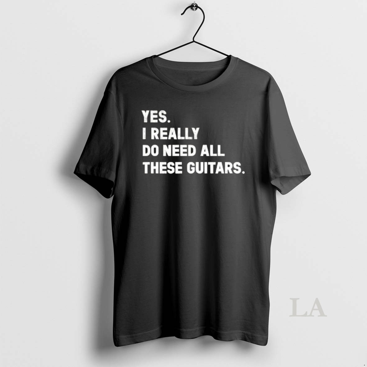 Original Yes I Really Do Need All These Guitars Shirt