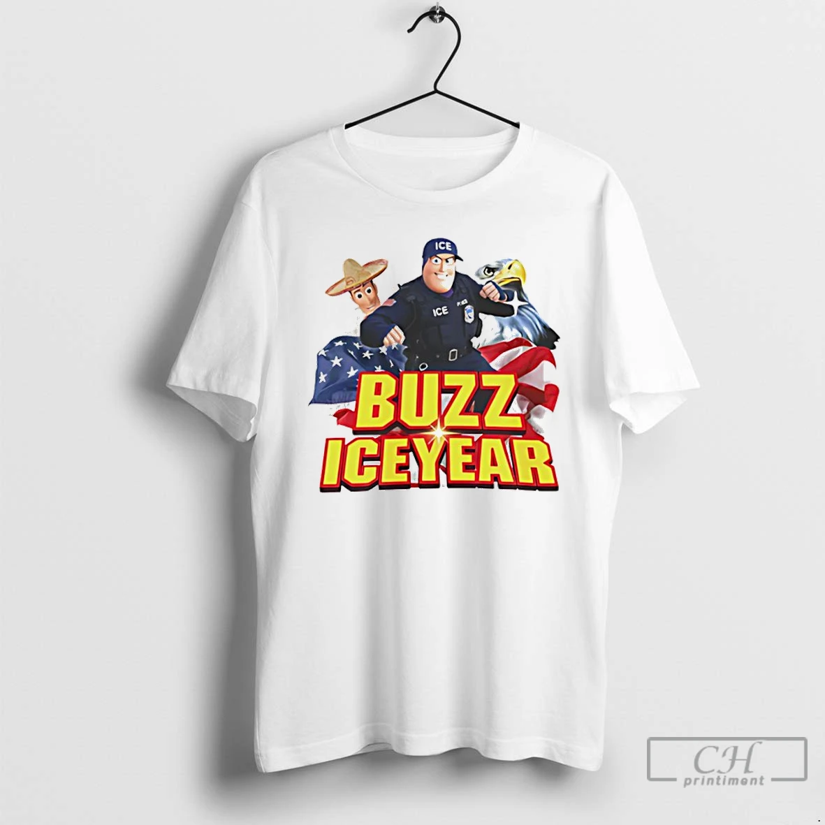 Premium Buzz Ice Year Buzz Lightyear Ice Police Meme T Shirts Sweater Hoodie