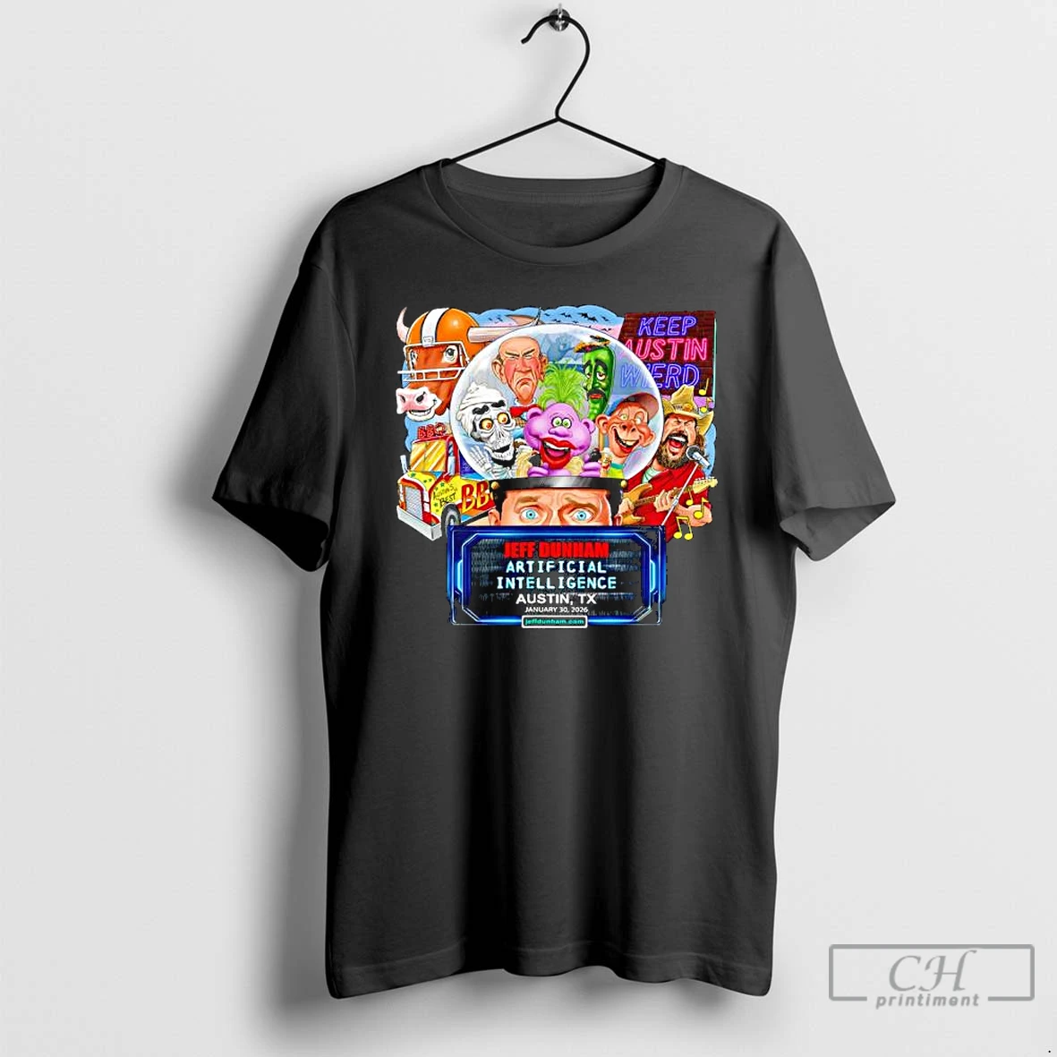 Premium Jeff Dunham Austin Tx 2026 T Shirts Sweater Hoodie