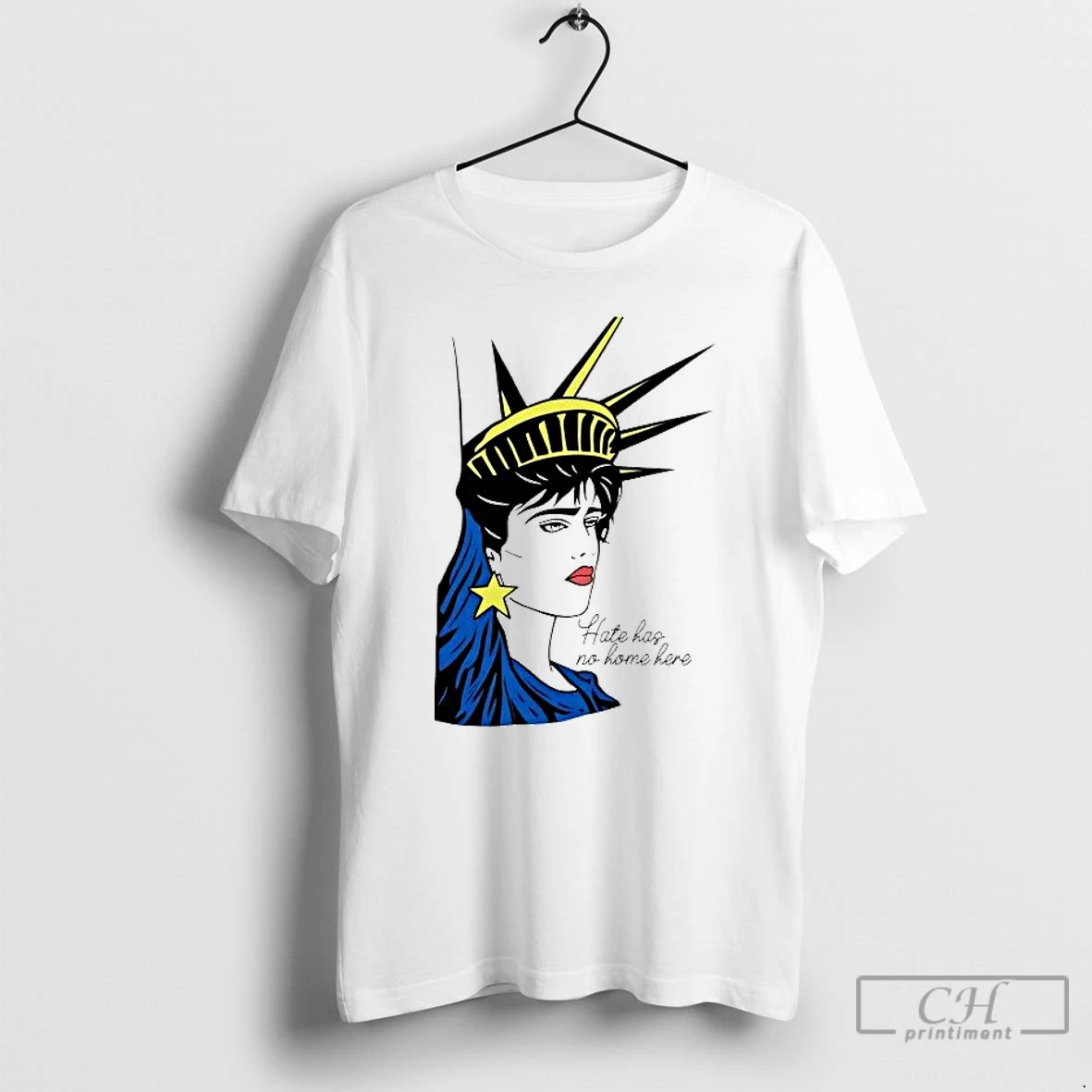 Premium Liberty Hate Has No Home Here Tee T Shirts Sweater Hoodie