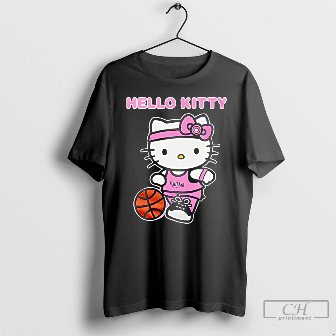 Premium Portland Trail Blazers X Hello Kitty 2026 Night Celebration T Shirts Sweater Hoodie
