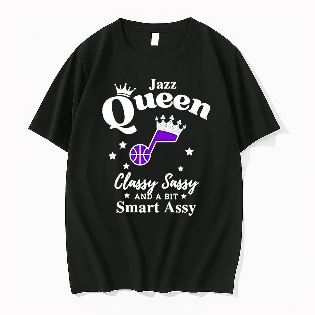 Utah Jazz Queen Classy Sassy And A Bit Smart Assy Crown Tshirts Sweater Hoodie