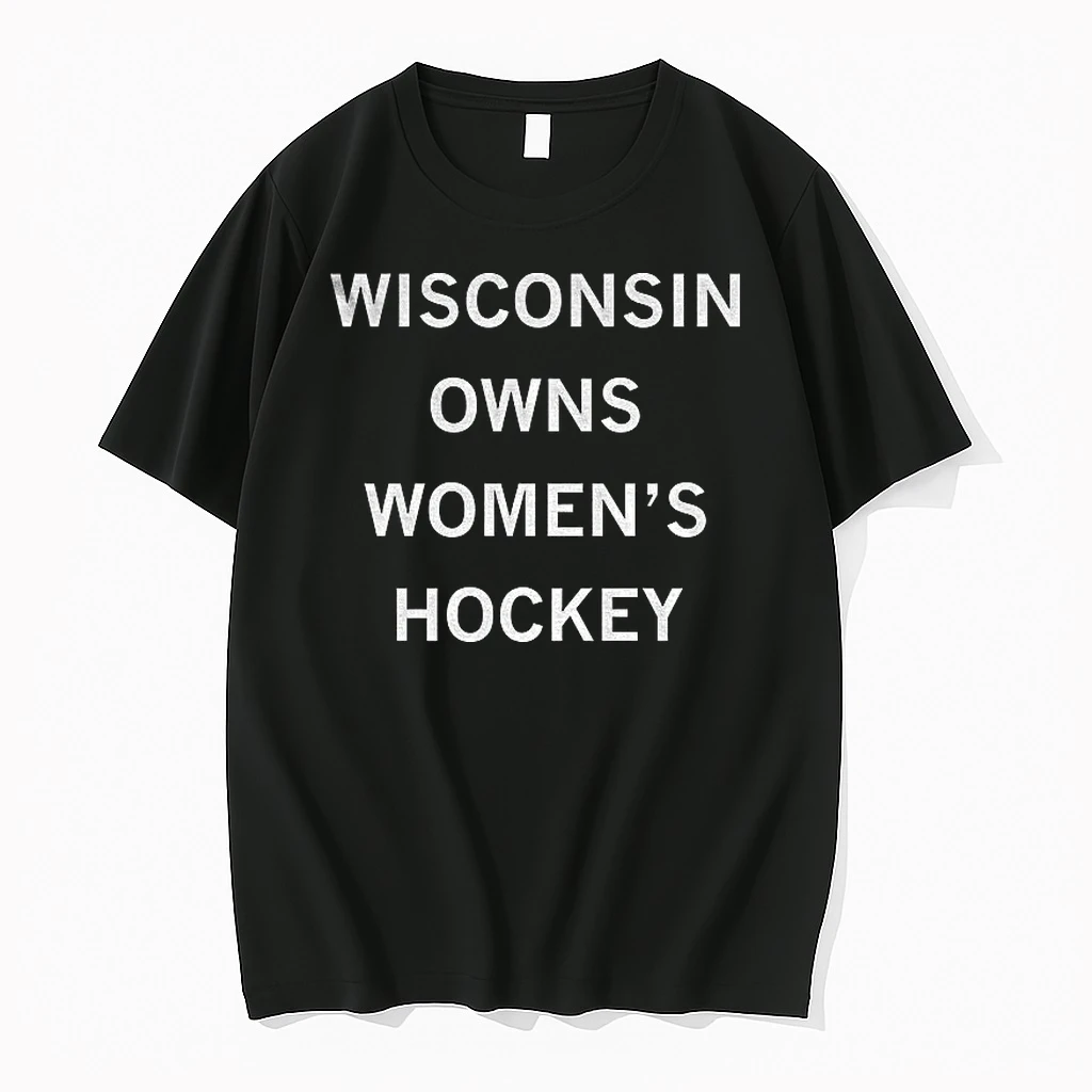 Wisconsin Owns Womens Hockey Tshirts Sweater Hoodie