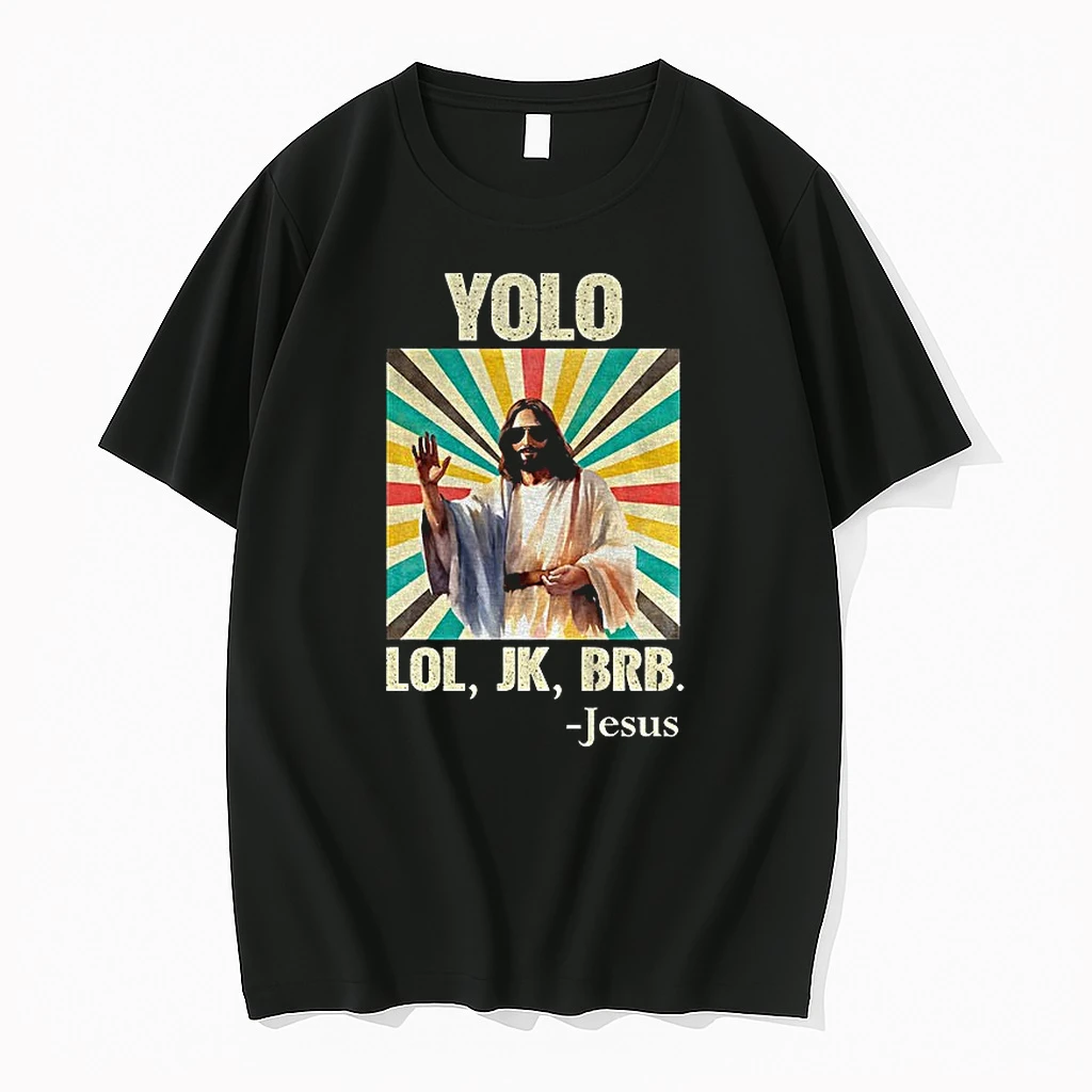 Yolo Lol Jk Brb Jesus Vintage Tshirts Sweater Hoodie
