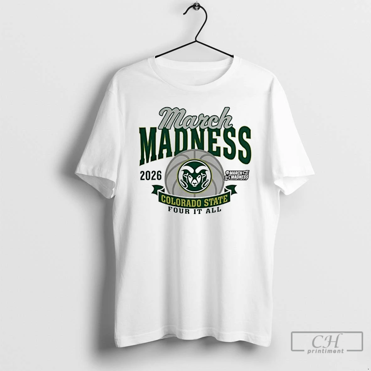Classic 2026 March Madness Bound Colorado State Rams Womens Basketball Four It All T Shirts Sweater Hoodie