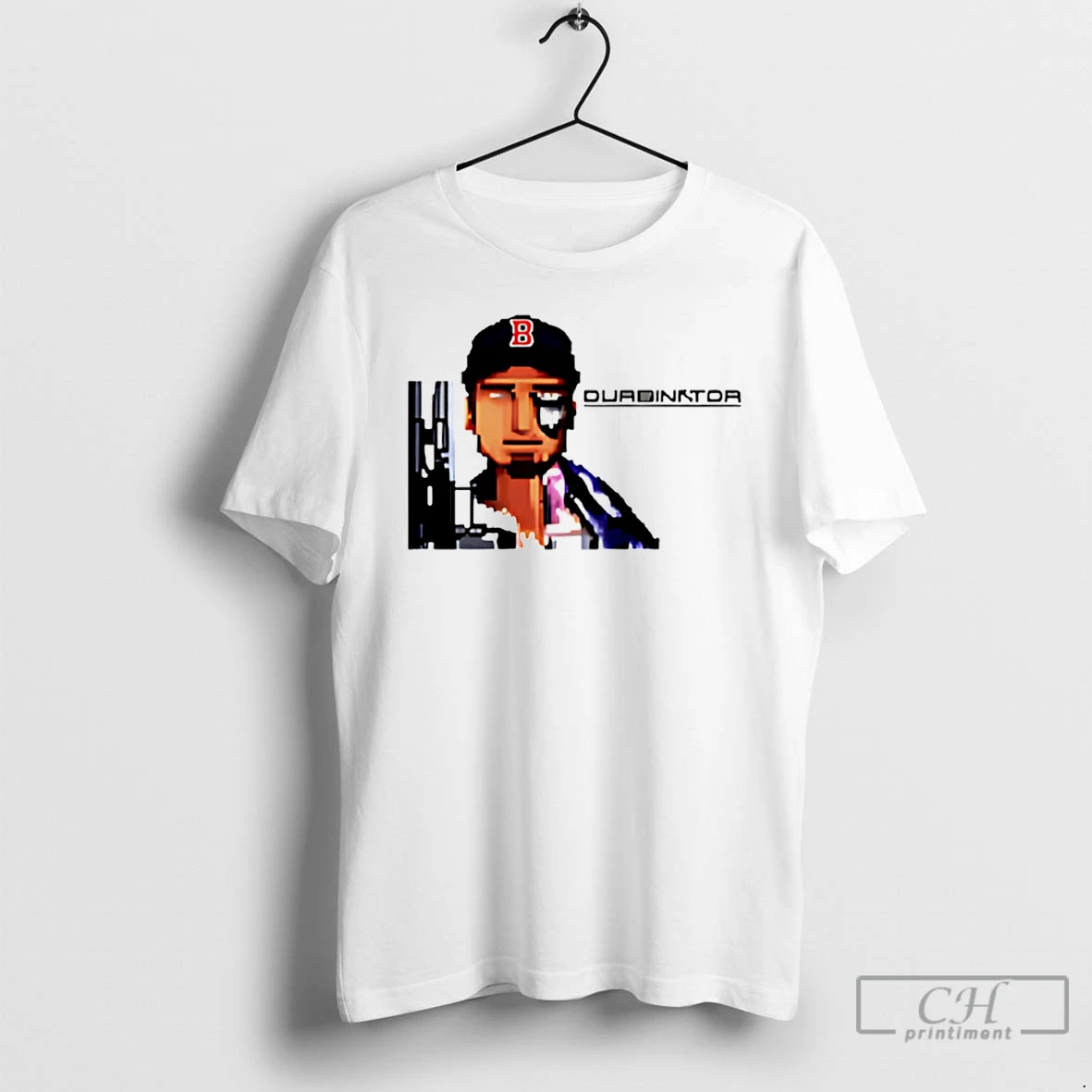 Classic Boston Red Sox The Durbinator Pixel 8bit Game T Shirts Sweater Hoodie