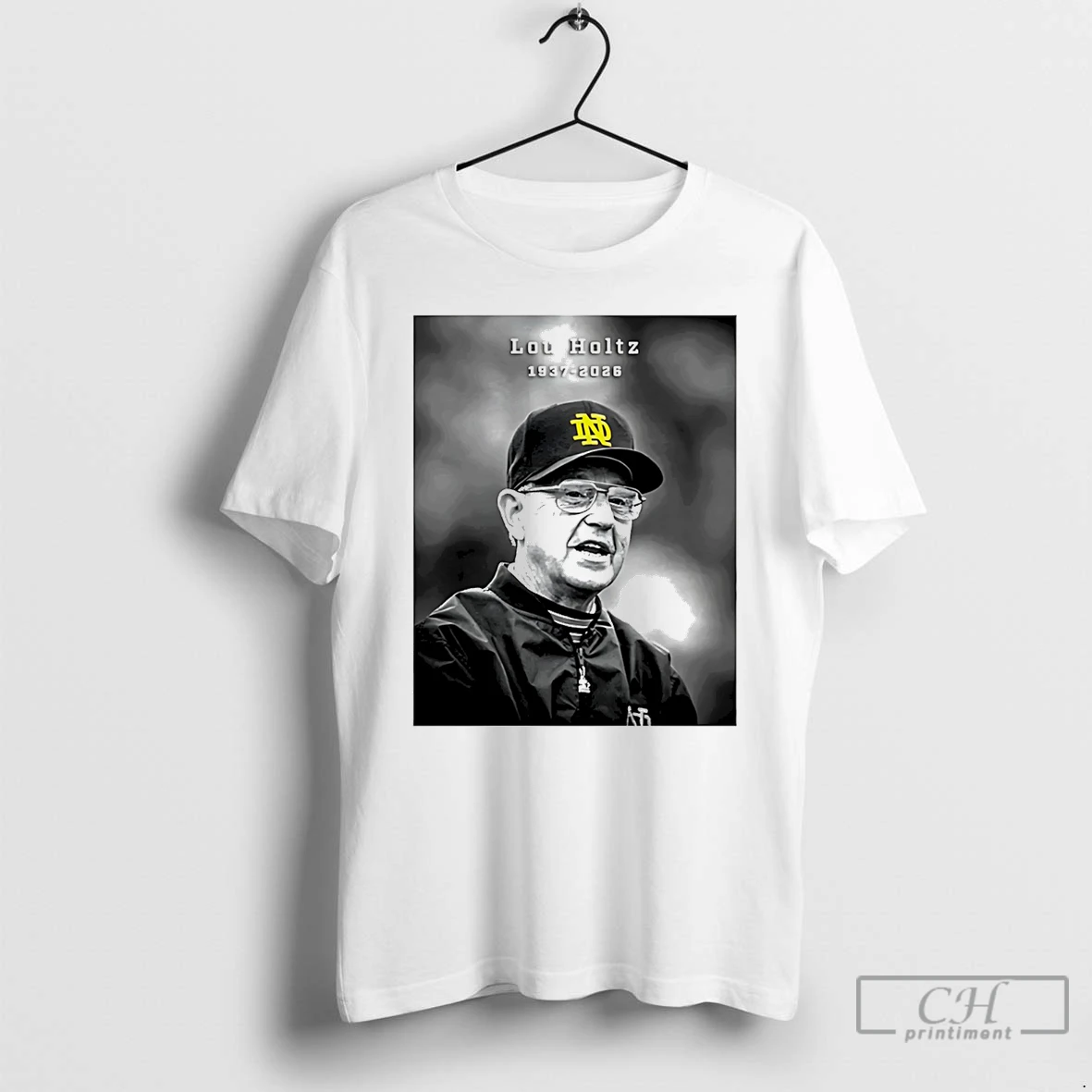 Classic Coach Lou Holtz Notre Dame 1937 2026 T Shirts Sweater Hoodie