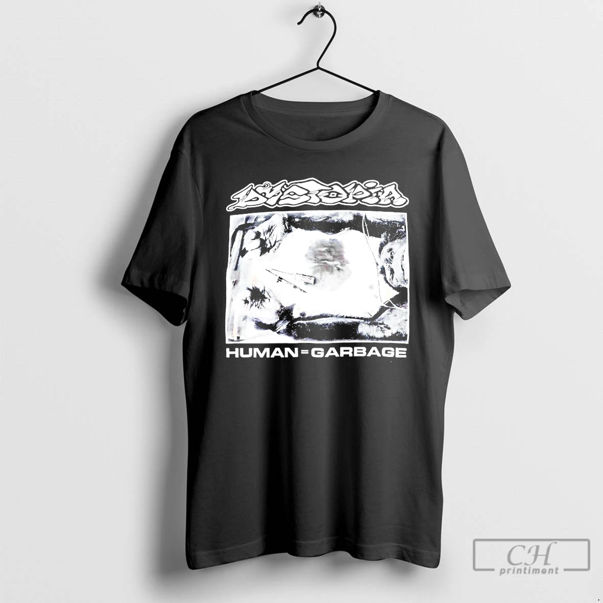 Classic Dystopia Human Garbage T Shirts Sweater Hoodie