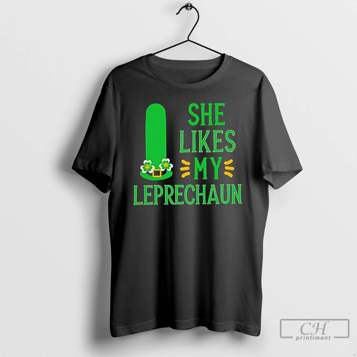 Classic She Like My Leprechaun Shamrocks St Patricks Day T Shirts Sweater Hoodie