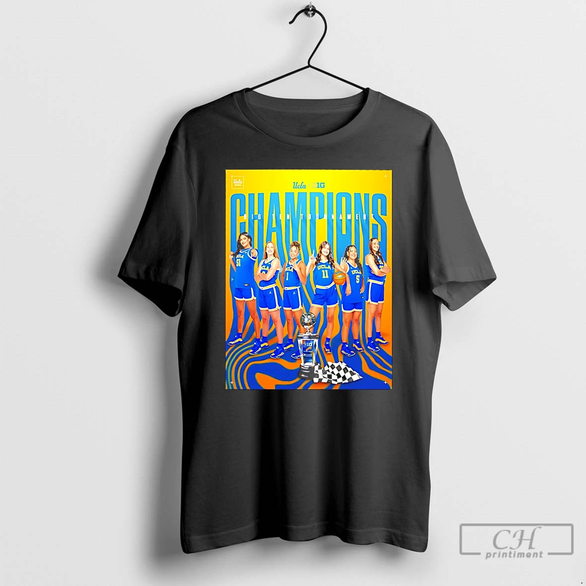 Classic Ucla Bruins Womens Basketball Back To Back Big 10 Tournament Champions T Shirts Sweater Hoodie