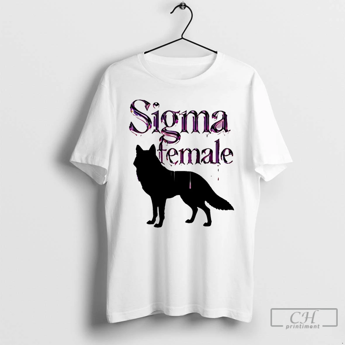 Classic Wolf Sigma Female T Shirts Sweater Hoodie