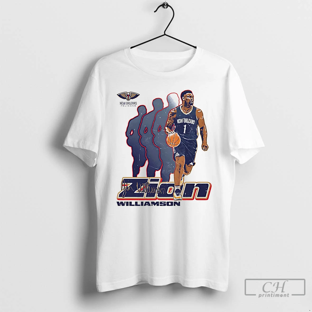 Classic Zion Williamson New Orleans Pelicans Retro Signature T Shirts Sweater Hoodie