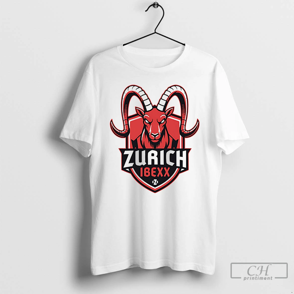 Classic Zurich Ibexx Logo T Shirts Sweater Hoodie