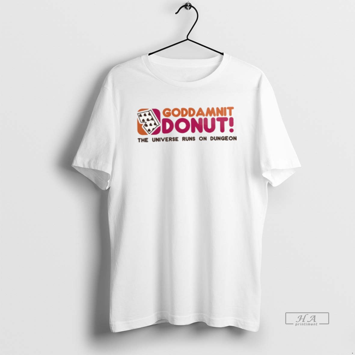 Official Goddamnit Donut Dungeon Crawler Carl The Universe Runs On Dungeon T Shirt