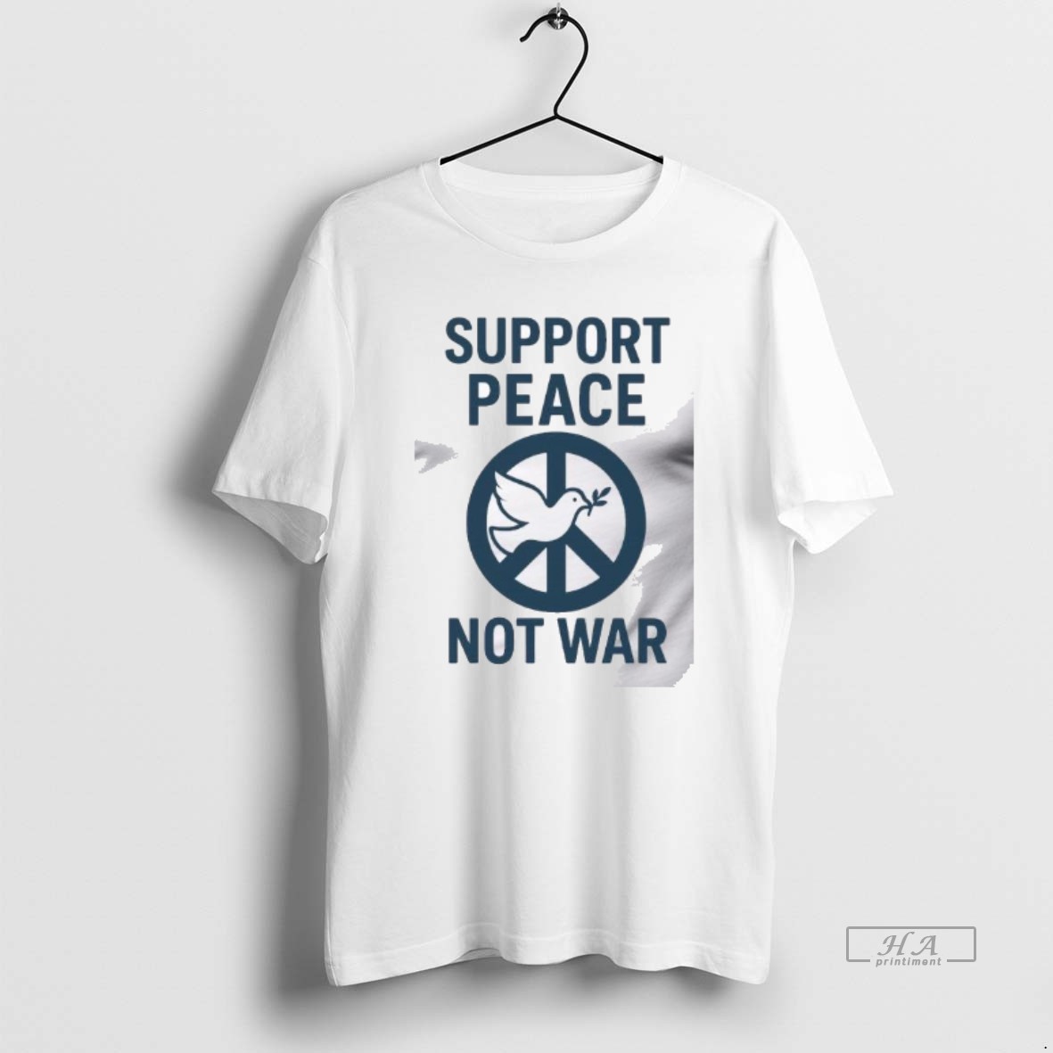 Official Support Peace Not War 2026 Men T Shirt