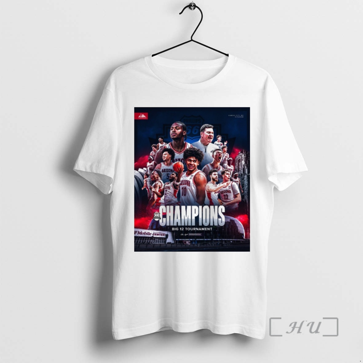 Officials 2026 Big 12 Tournament Basketball Tournament Arizona Wildcats Mens Basketball Premium T Shirts Sweater Hoodie