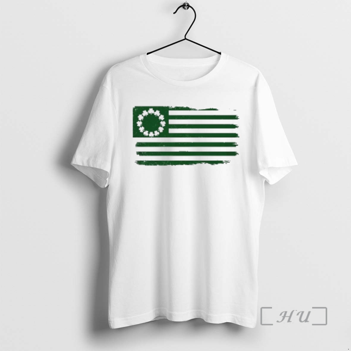 Officials Betsy Ross Shamrock Flag Premium T Shirts Sweater Hoodie