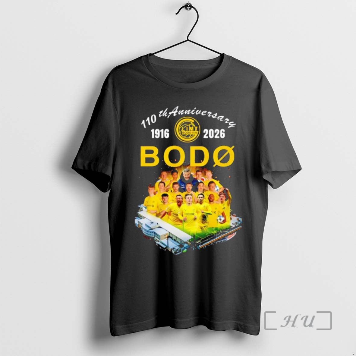 Officials Bodo Glimt 110th Anniversary 1916 2026 All Team Stadium Premium T Shirts Sweater Hoodie