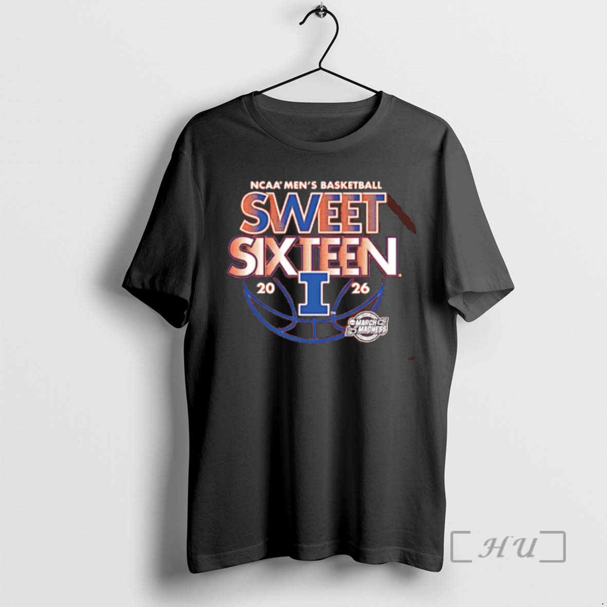 Officials Illini Mens Basketball Sweet 16 March Madness 2026 Premium T Shirts Sweater Hoodie