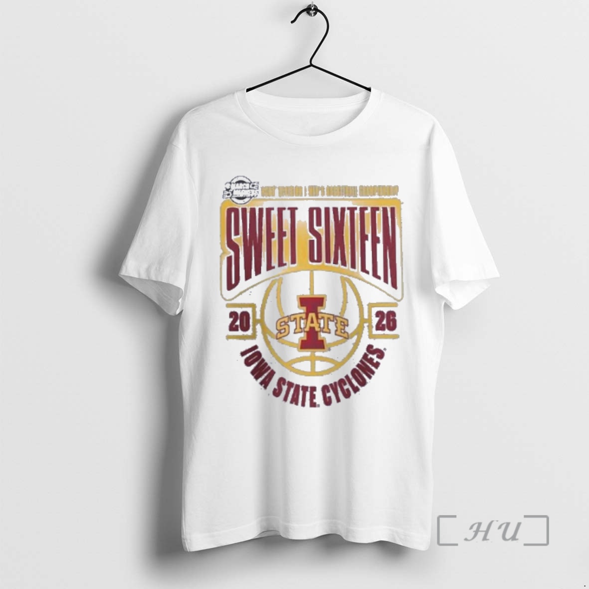 Officials Iowa State Cyclones 2026 Ncaa Mens Basketball Tournament March Madness Sweet 16 Premium T Shirts Sweater Hoodie