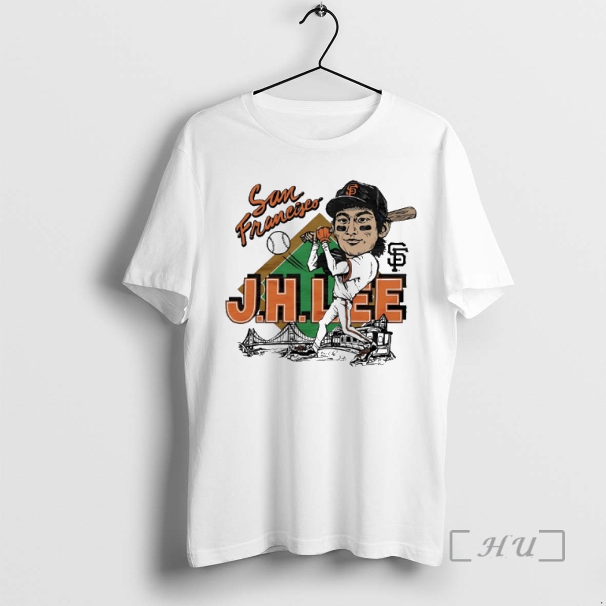 Officials Jung Hoo Lee San Francisco Giants Player Caricature Premium T Shirts Sweater Hoodie