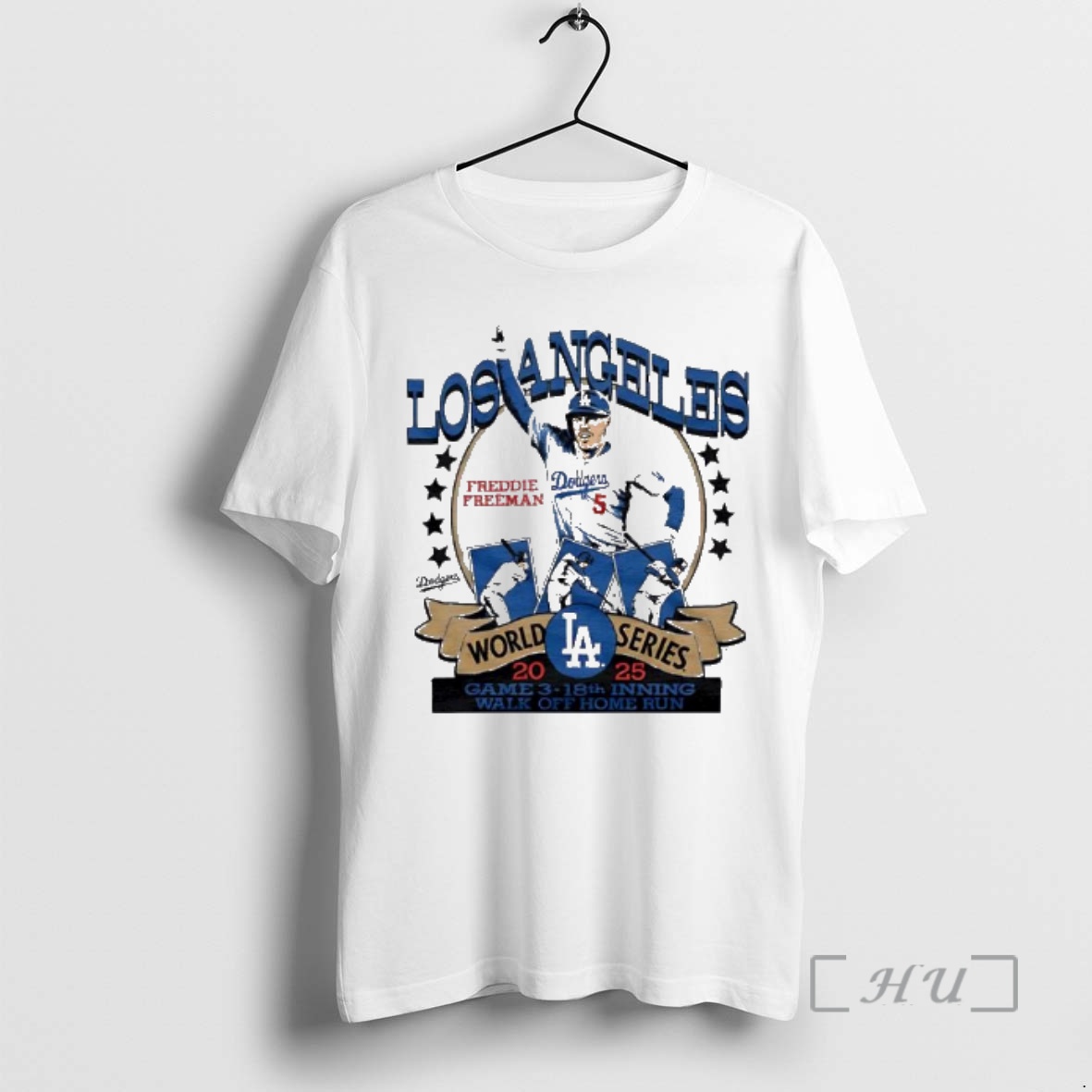 Officials Los Angeles Freddie Freeman World Series 2025 Walk Off Home Run Premium T Shirts Sweater Hoodie