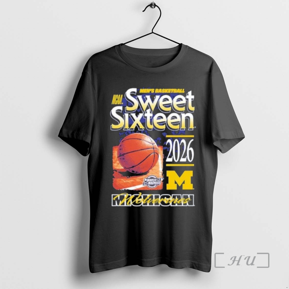 Officials Michigan Wolverines 2026 Ncaa March Madness Sweet 16 Bound Premium T Shirts Sweater Hoodie