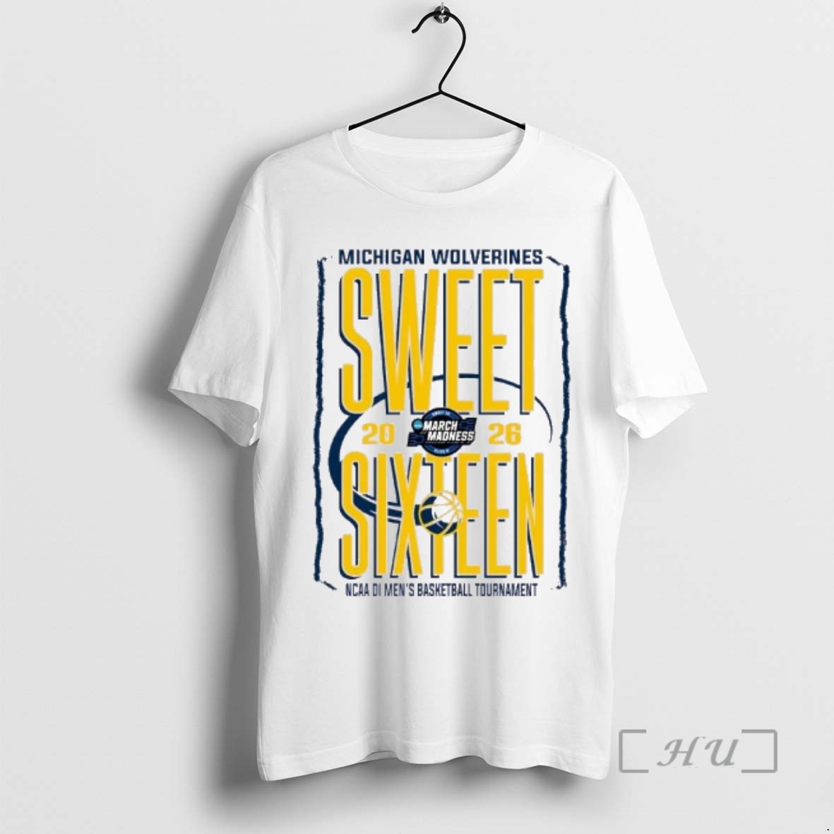 Officials Michigan Wolverines Sweet Sixteen 2026 Ncaa Di Mens Basketball Tournament Premium T Shirts Sweater Hoodie