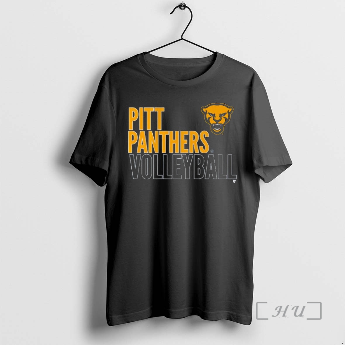 Officials Pitt Panthers Volleyball Text Logo Overlay Premium T Shirts Sweater Hoodie