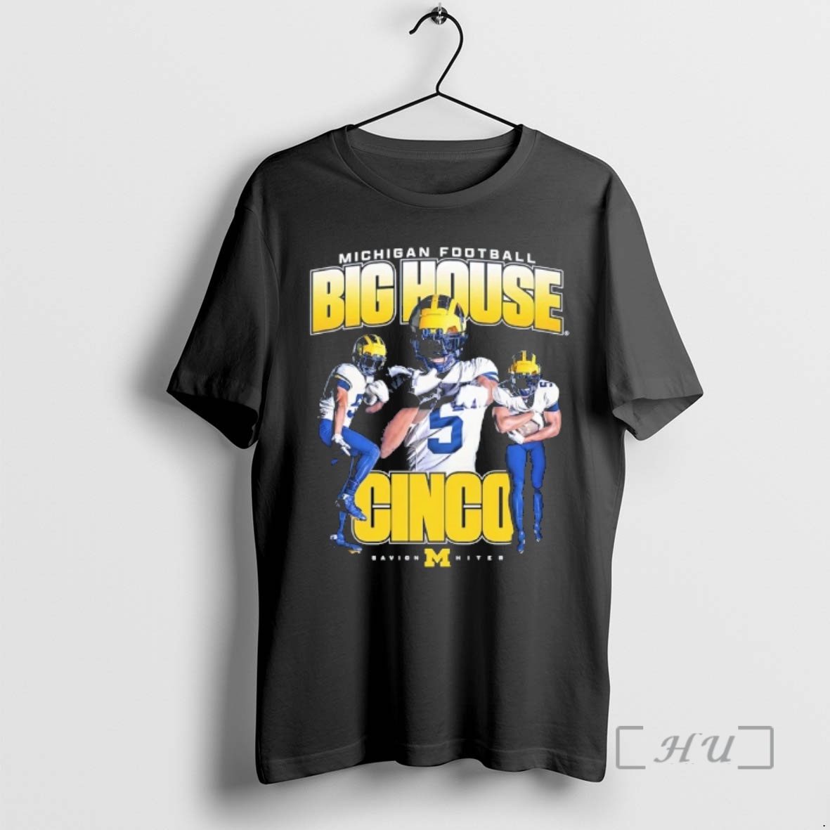 Officials Savion Hiter Big House Cinco University Of Michigan Premium T Shirts Sweater Hoodie