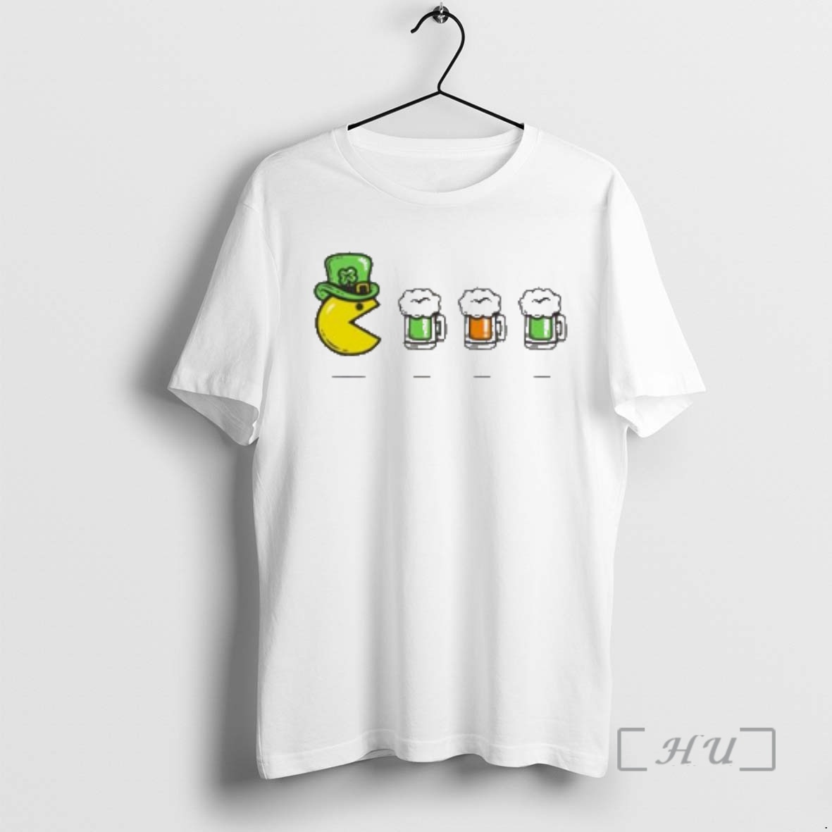 Officials St Patricks Day Pac Man Premium T Shirts Sweater Hoodie