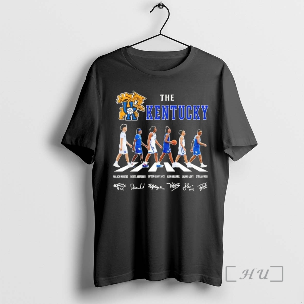 Officials The Kentucky Wildcats Malachi Moreno And Legends Abbey Road Signatures Premium T Shirts Sweater Hoodie