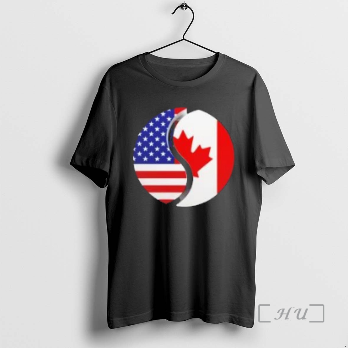 Officials Us Canada Yin Yang Premium T Shirts Sweater Hoodie