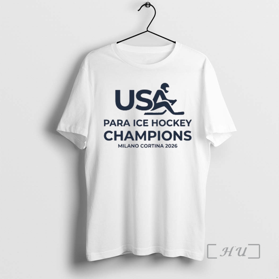 Officials Usa Para Ice Hockey Champions Milano Cortina 2026 Premium T Shirts Sweater Hoodie