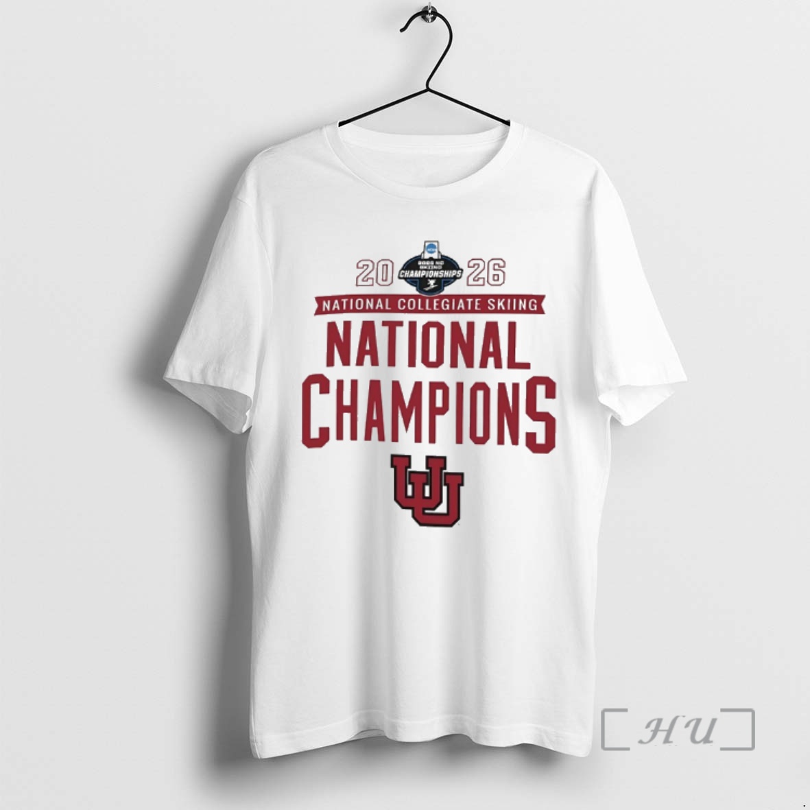 Officials Utah Utes Won The 2026 Ncaa Skiing National Champions Premium T Shirts Sweater Hoodie