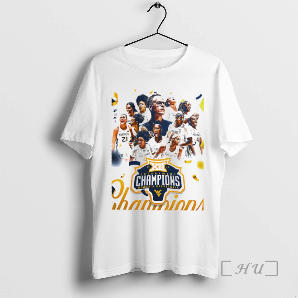 Officials Wvu West Virginia Mountaineers Womens Basketball 2026 Big 12 Tournament Champions Premium T Shirts Sweater Hoodie