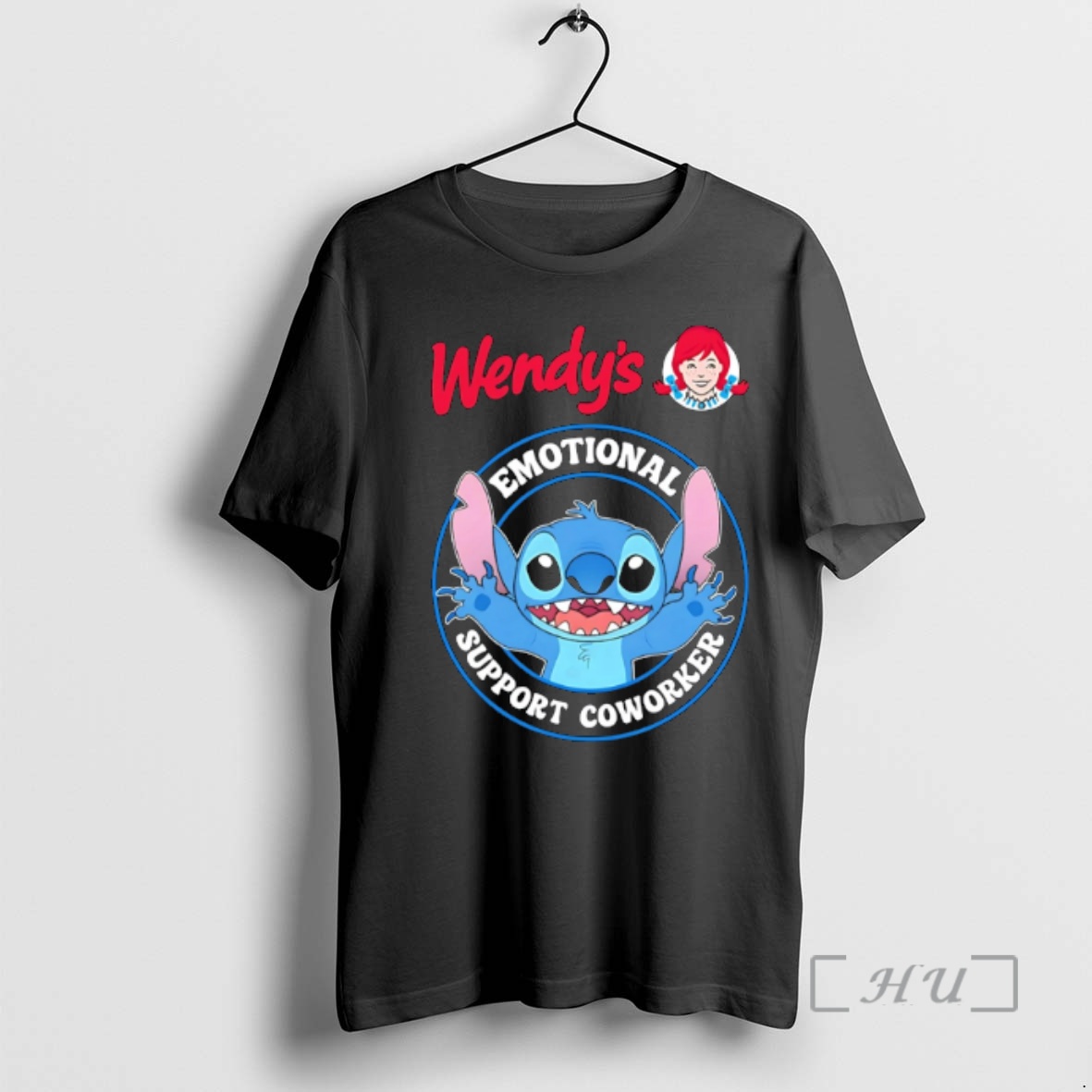 Officials Wendys Emotional Support Coworker Bluey Premium T Shirts Sweater Hoodie