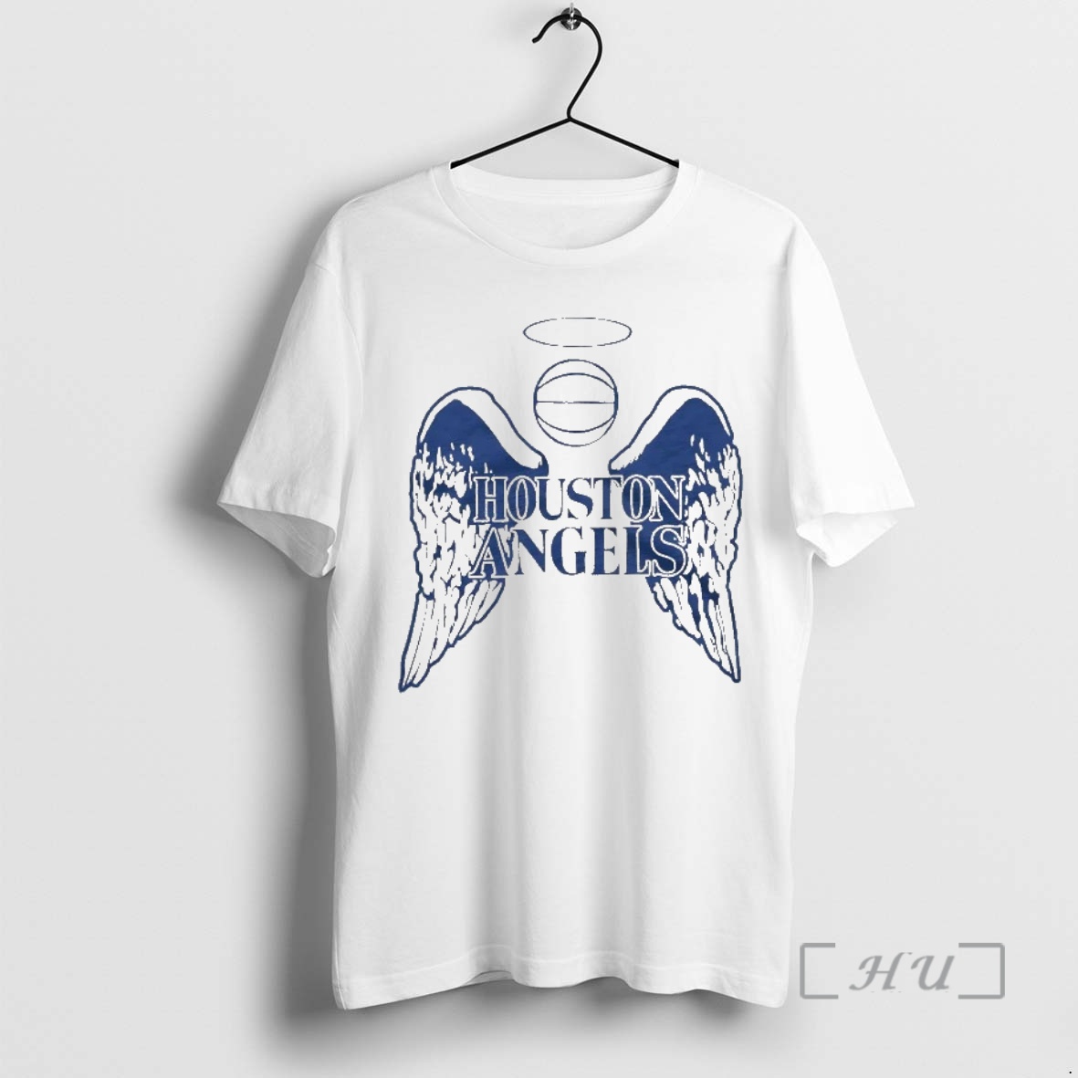 Officials Womens Houston Angels Logo Premium T Shirts Sweater Hoodie