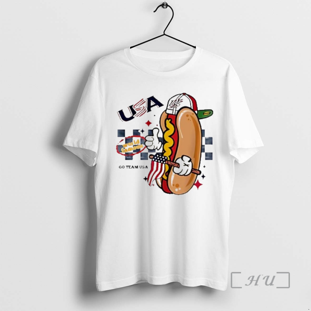 Officials World Baseball Hot Dog Go Team Usa Premium T Shirts Sweater Hoodie